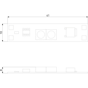 Выключатель Аксессуары для светодиодных лент 12/24V 95000/01