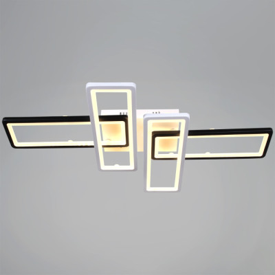 Потолочная люстра  03629-0.3-04A WH+BK