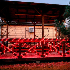 Дюралайт  ULD-D50 15M/С08 IP44 RED