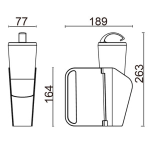 Кемпинговый фонарь  P9003 Or