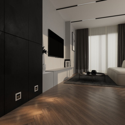 Встраиваемая LED подсветка Встраиваемые механизмы черные матовый W1154608